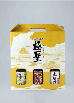 極聖 地酒飲み比べセット 300ml×3本